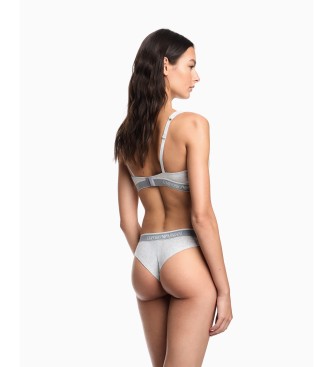 Emporio Armani Set di 2 mutandine brasiliane, grigie