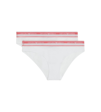 Emporio Armani Pack 2 white Iconic Panties