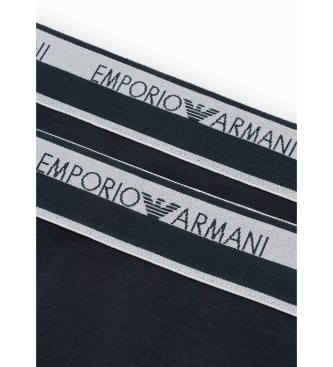 Emporio Armani Set 2 slips Iconisch zwart