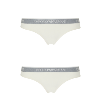 Emporio Armani Set de 2 braguitas Clear beige