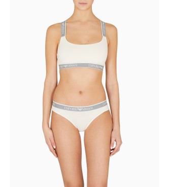 Emporio Armani Set de 2 braguitas Clear beige