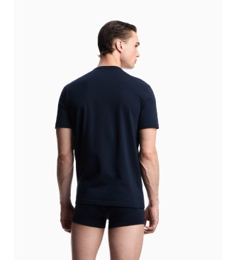 Emporio Armani Conjunto 2 T-shirts Essential navy
