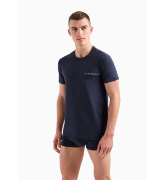 Emporio Armani Set van 2 t-shirts Core Logoband wit, navy