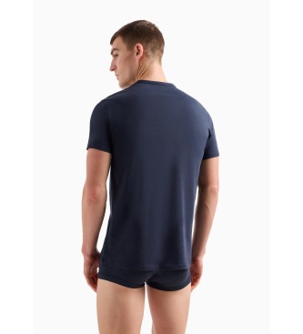 Emporio Armani Set van 2 t-shirts Core Logoband wit, navy