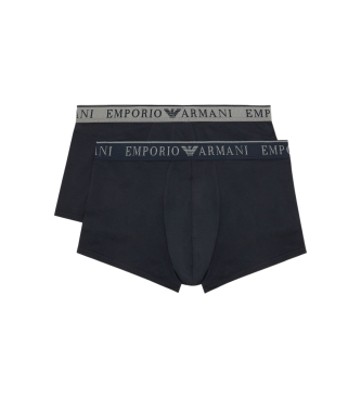 Emporio Armani 2er-Pack Endurance navy Boxershorts