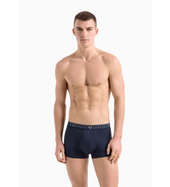 Emporio Armani Pack 2 Endurance navy boxer shorts