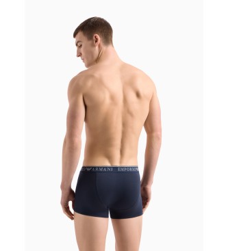 Emporio Armani Pack 2 Boxer Endurance bleu marine