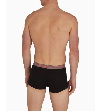 Emporio Armani Set di 2 boxer con logo arcobaleno multicolore 