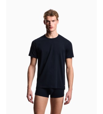 Emporio Armani Set 2 T-shirts Essential Logolabel bl�, marinbl�