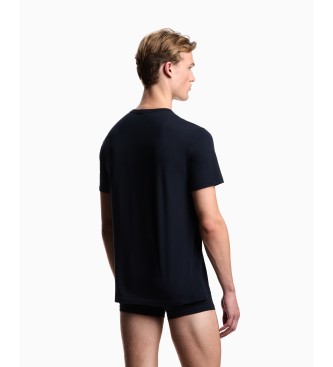 Emporio Armani Set 2 T-shirts Essential Logolabel bl�, marinbl�
