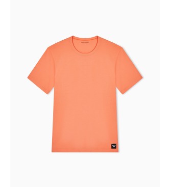 Emporio Armani Essential Logolabel T-shirts sort, orange