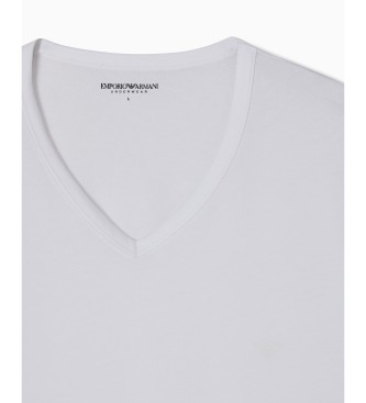 Emporio Armani Set di 2 magliette bianche