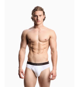 Emporio Armani Set 3 Slips Day taupe, white