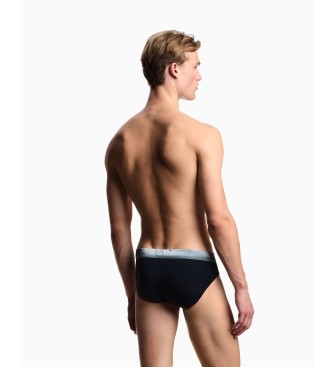 Emporio Armani Set 3 Slips Fit blau, marineblau