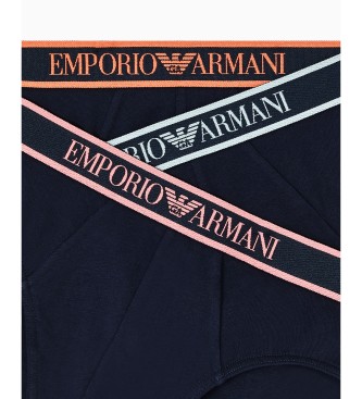 Emporio Armani Set 3 Core Logobanda marineblau Slips
