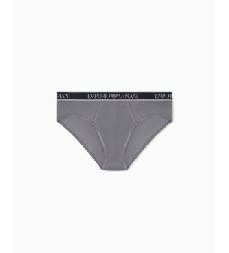 Emporio Armani Set 3 Core Logobanda-Slips schwarz, grau