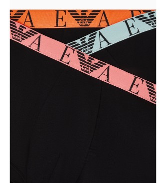 Emporio Armani Set 3 Plain Boxers black