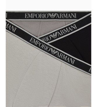 Emporio Armani Set of 3 boxer shorts Use black, grey