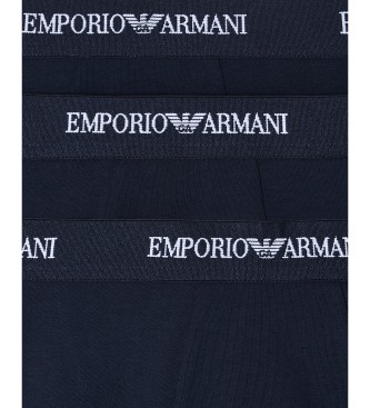 Emporio Armani Set 3 Boxers Day navy
