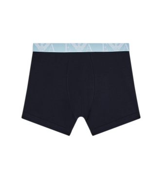 Emporio Armani Set of 3 navy Bold Monogram boxer shorts