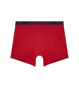 Emporio Armani Set 3 Boxershorts navy, rot, wei�es Band
