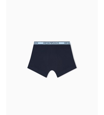 Emporio Armani Set 3 Core Logobanda Boxershorts blau