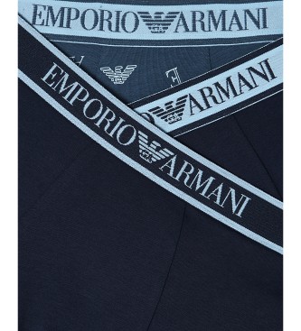 Emporio Armani Set 3 Core Logobanda Boxershorts blau
