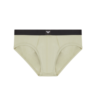 Emporio Armani Set 3 Essential Logolabel-Slips schwarz, gr�n, orange