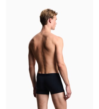 Emporio Armani S�t med 3 navy boxershorts fra Essential Logolabel