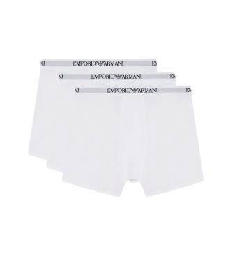 Emporio Armani Set di 3 boxer bianchi Bot
