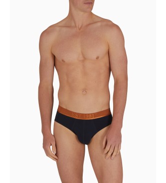 Emporio Armani Frpackning med 3 blanka kalsonger marinbl, svart, vit