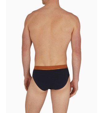 Emporio Armani Frpackning med 3 blanka kalsonger marinbl, svart, vit