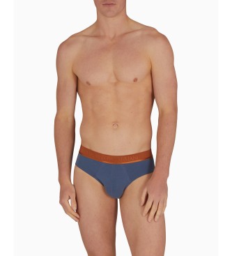 Emporio Armani Frpackning med 3 blanka kalsonger marinbl, svart, vit
