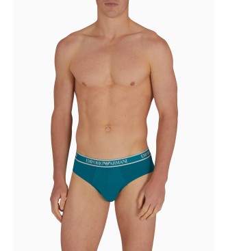 Emporio Armani Frpackning med 3 kalsonger med flerfrgat Core-logoband