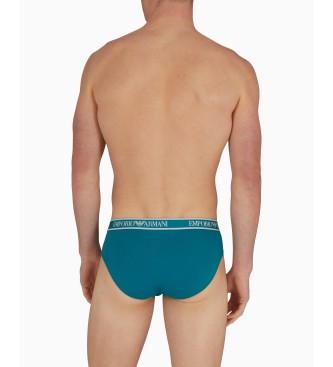 Emporio Armani Frpackning med 3 kalsonger med flerfrgat Core-logoband