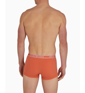 Emporio Armani Zestaw 3 bokserek Core zielony, pomarańczowy, niebieski