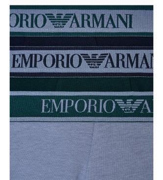 Emporio Armani Set om 3 Logoband bl� boxershorts