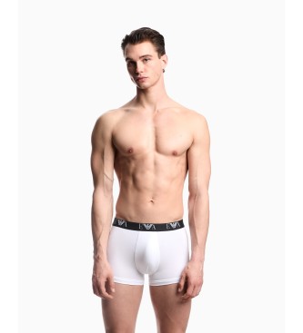 Emporio Armani Set om 3 vita casual boxershorts