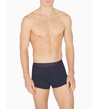 Emporio Armani Set 3 Boxer Marca rouge, marine