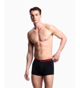 Emporio Armani Set di 3 boxer Essential Logolabel: rosso, bianco, nero