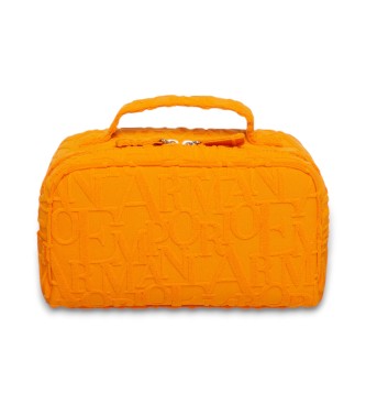 Emporio Armani ASV beach boot bag  orange