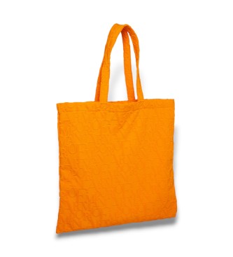Emporio Armani Saco de compras de praia cor de laranja ASV