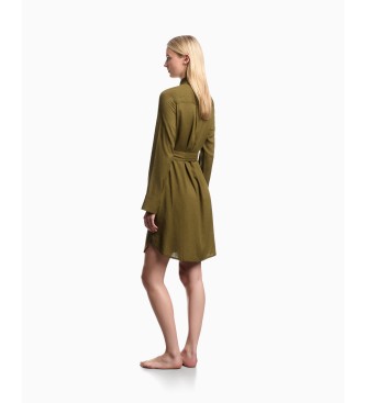 Emporio Armani Vestido Beach verde