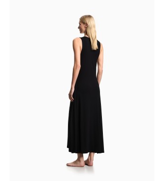 Emporio Armani Vestido Playero negro