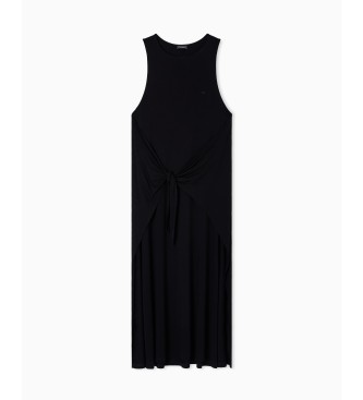Emporio Armani Vestido Playero negro