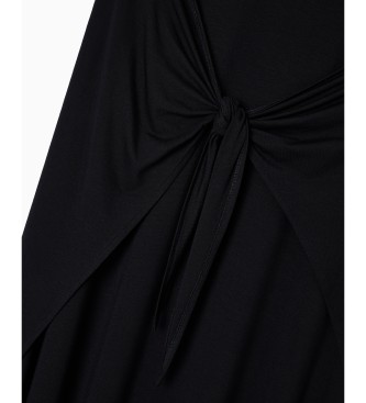 Emporio Armani Vestido Playero negro