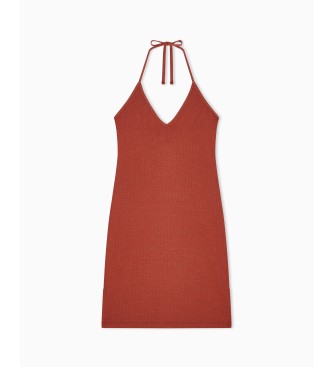 Emporio Armani Robe de plage brun rouge�tre