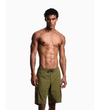 Emporio Armani Bermuda shorts Man green