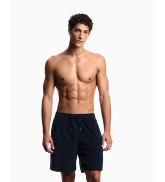 Emporio Armani Bermuda shorts Navy fabric