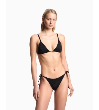 Emporio Armani Bikini Lurex negro